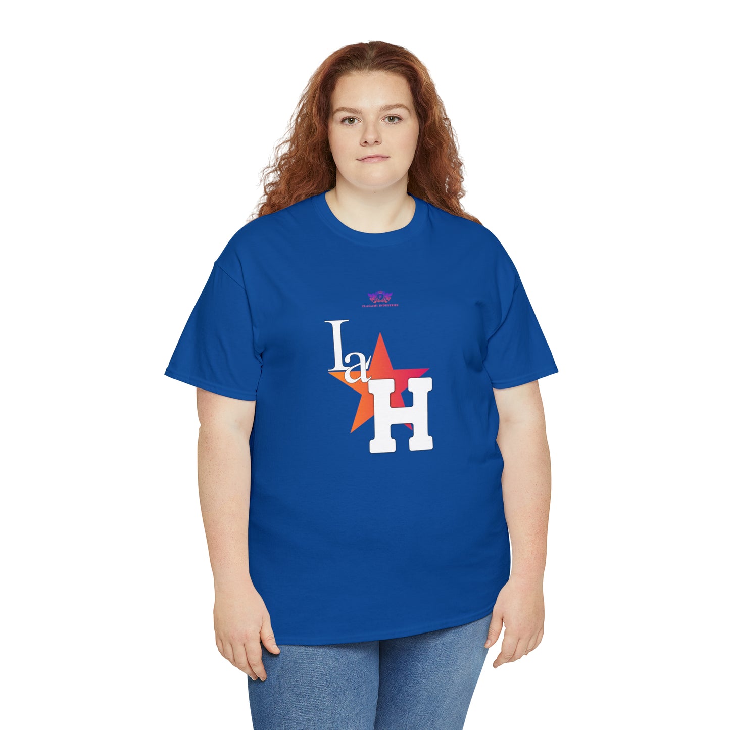 Original "La H" Mandarin Orange Logo T Shirt