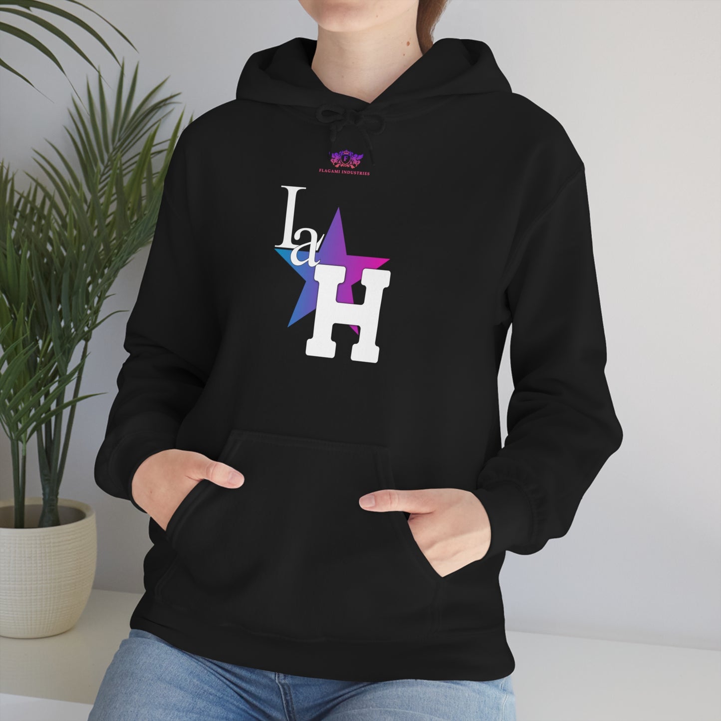 The "La H" Unisex Heavy Blend Hooded Sweatshirt