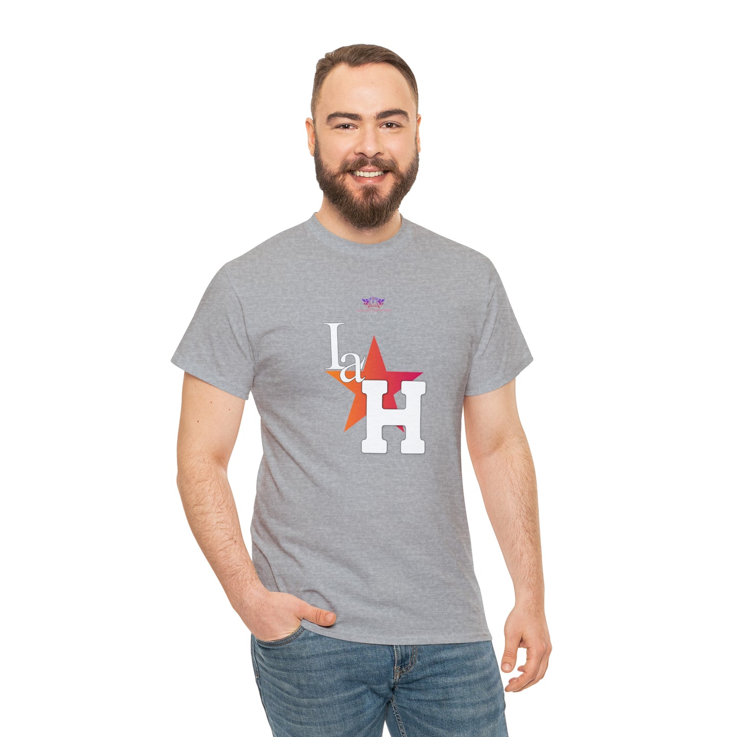 Original "La H" Mandarin Orange Logo T Shirt