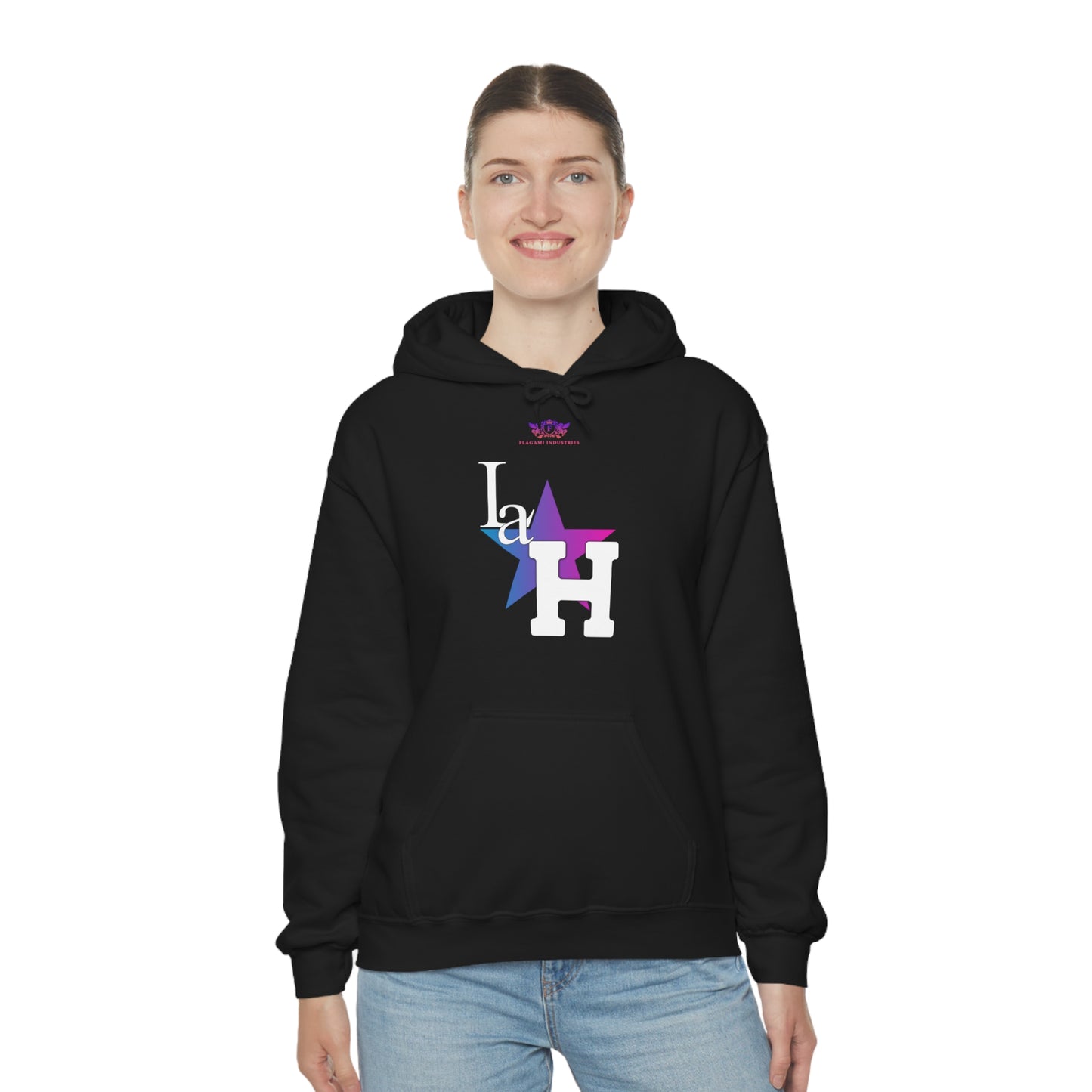 The "La H" Unisex Heavy Blend Hooded Sweatshirt