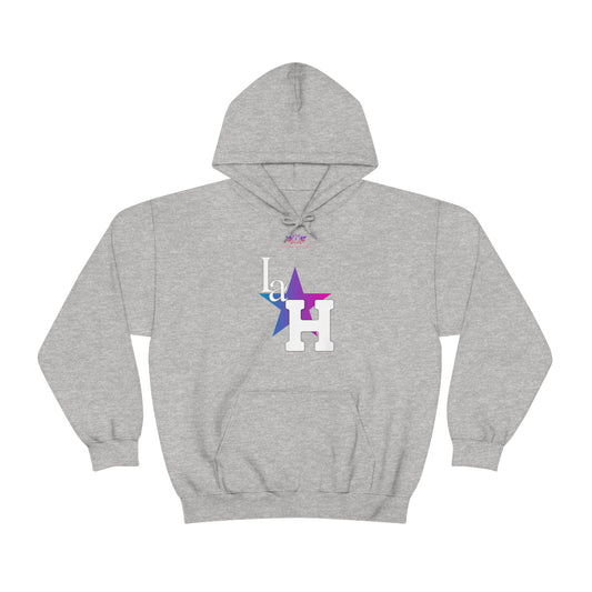 The "La H" Unisex Heavy Blend Hooded Sweatshirt
