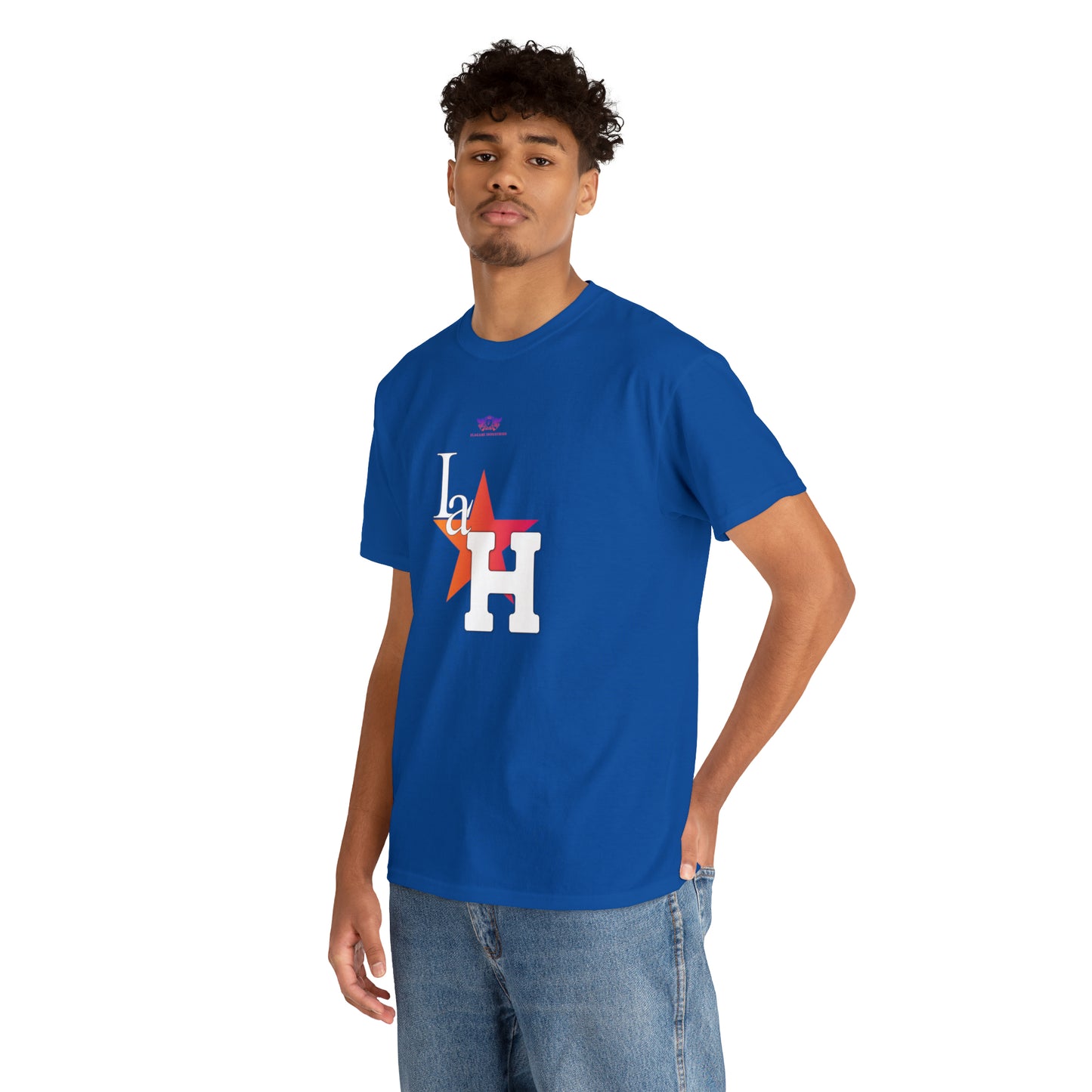 Original "La H" Mandarin Orange Logo T Shirt