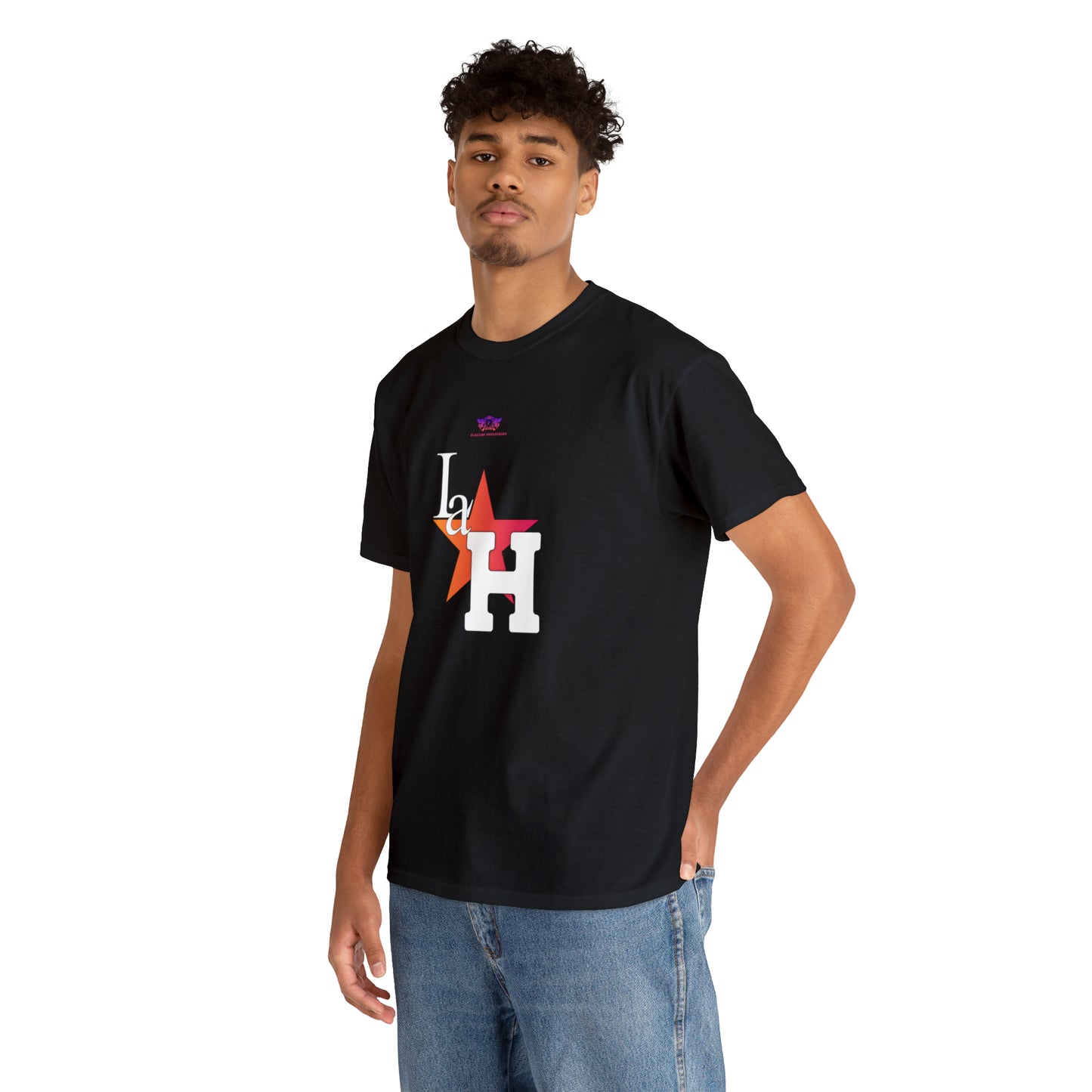 Original "La H" Mandarin Orange Logo T Shirt