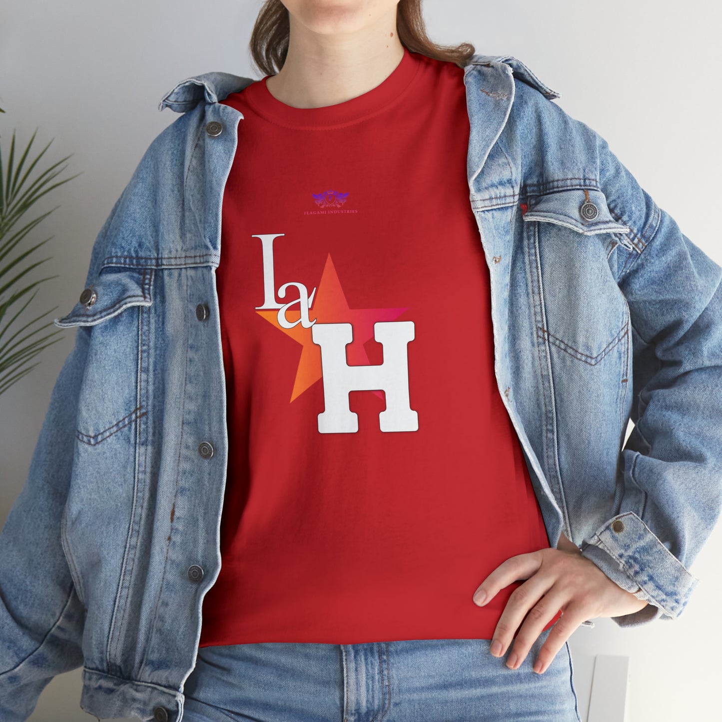 Original "La H" Mandarin Orange Logo T Shirt