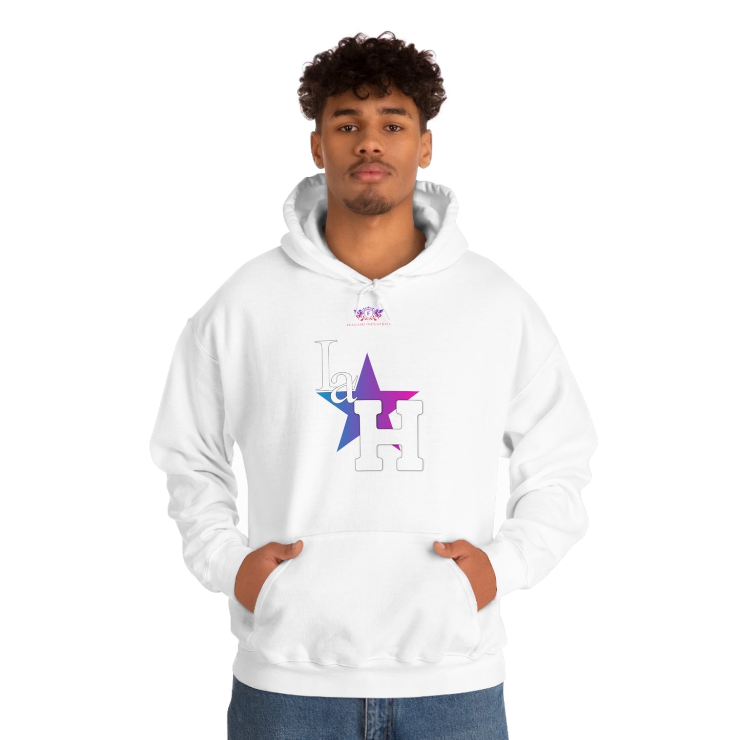 The "La H" Unisex Heavy Blend Hooded Sweatshirt