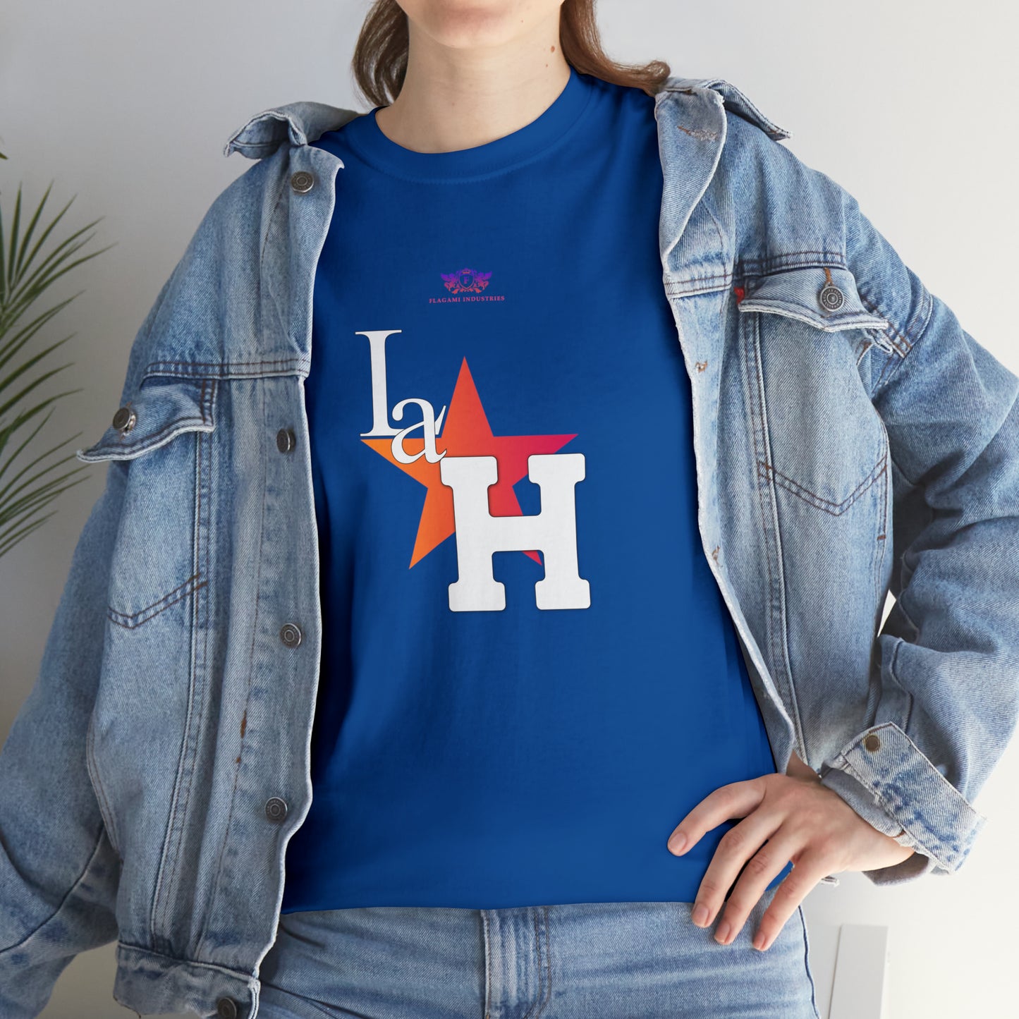 Original "La H" Mandarin Orange Logo T Shirt