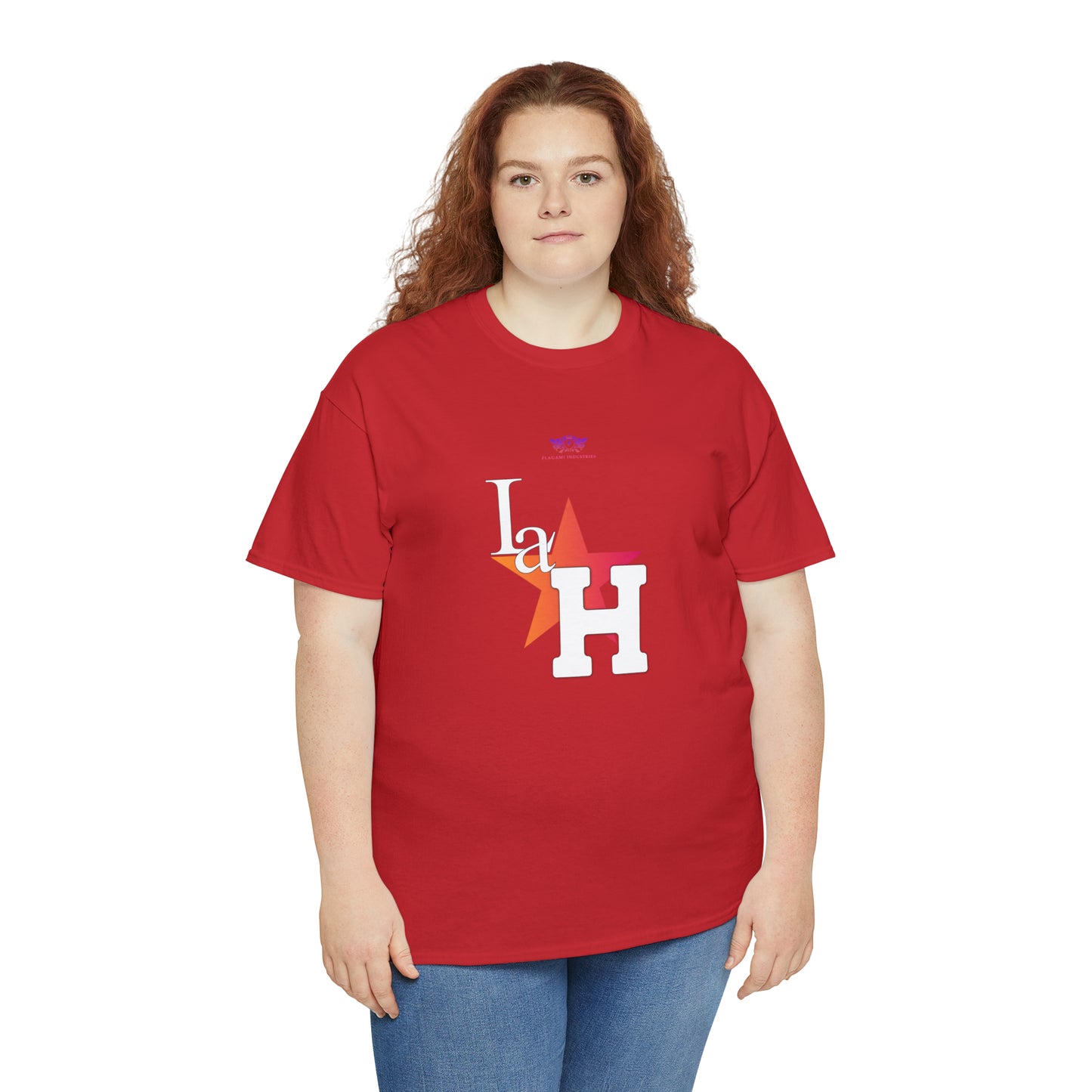 Original "La H" Mandarin Orange Logo T Shirt
