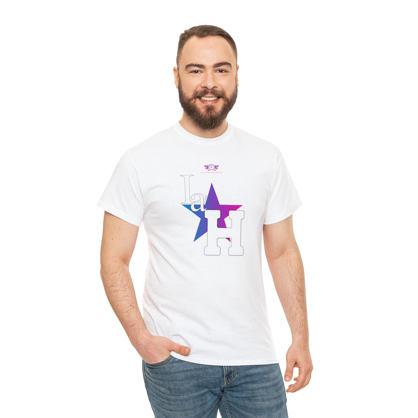 Original "La H" Galaxy Logo T Shirt