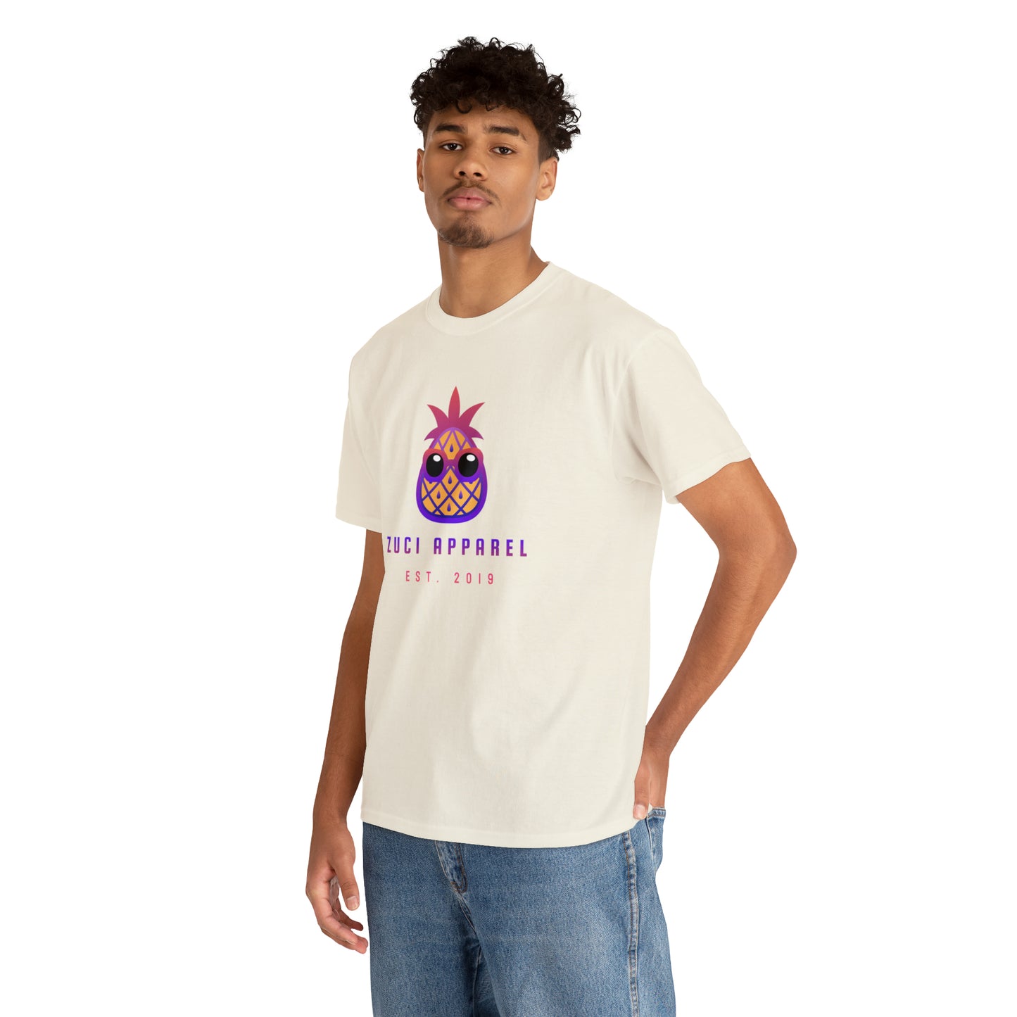 Zuci Cream Short Sleeve T Shirt