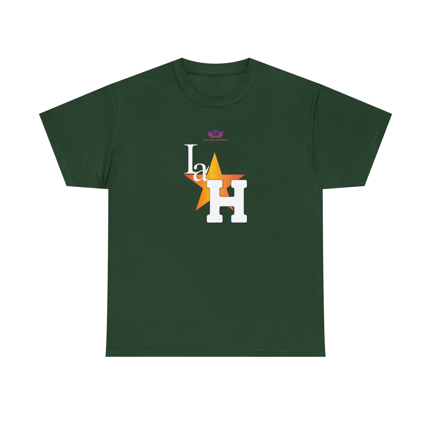 Original "La H" Light Orange Logo T Shirt
