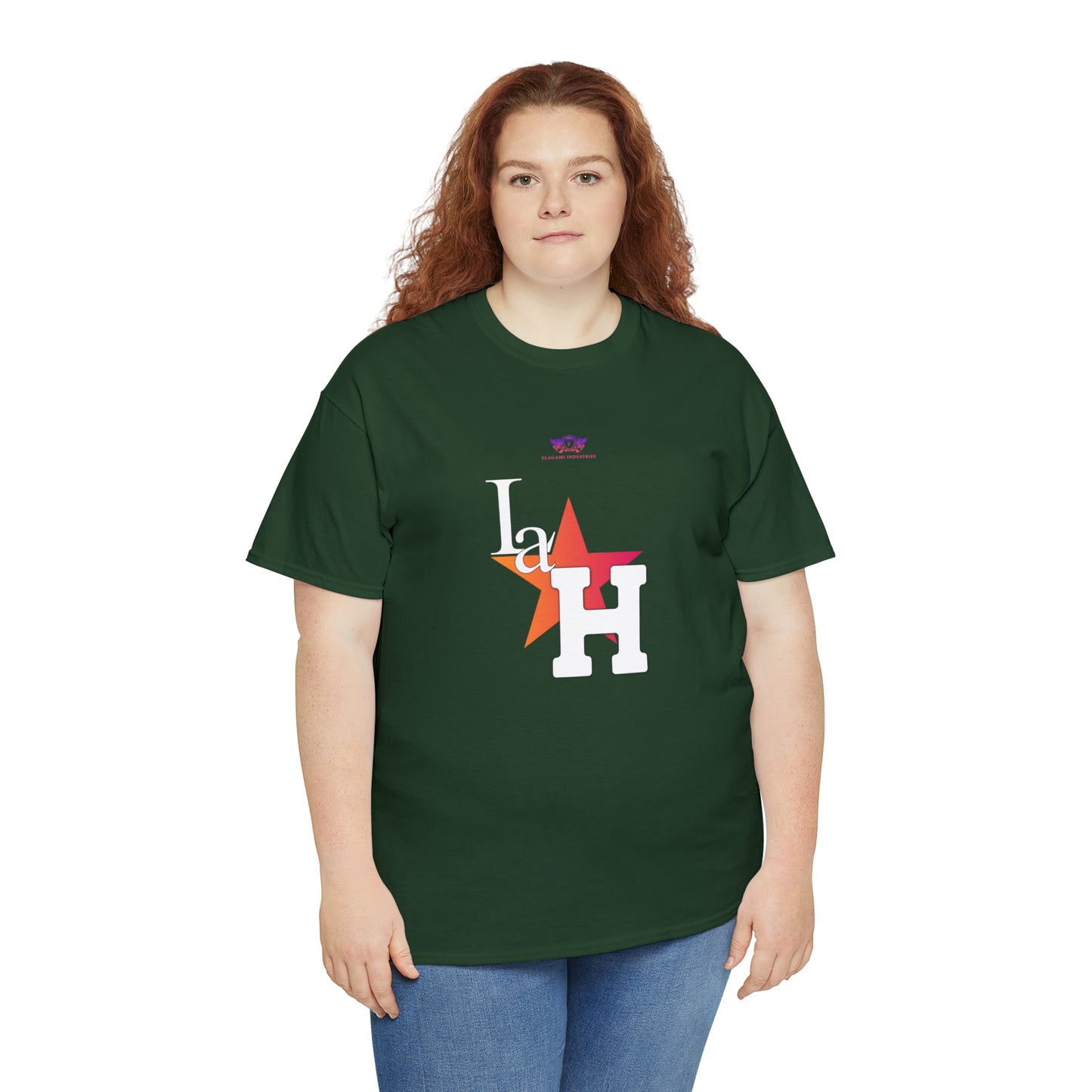 Original "La H" Mandarin Orange Logo T Shirt