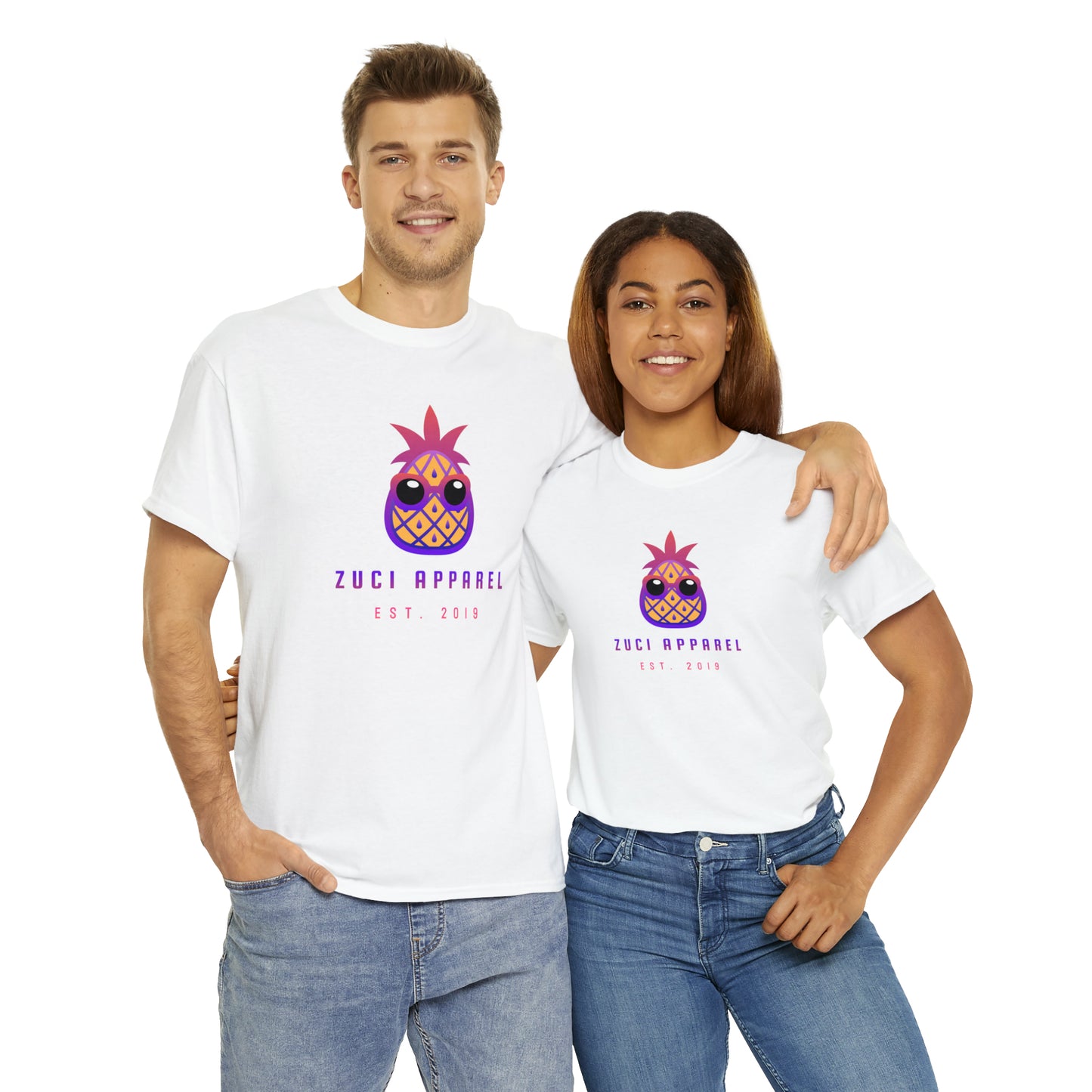Zuci Cream Short Sleeve T Shirt