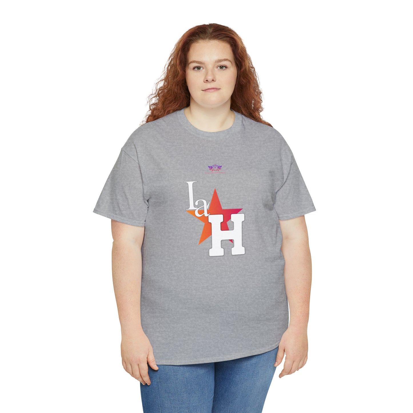 Original "La H" Mandarin Orange Logo T Shirt