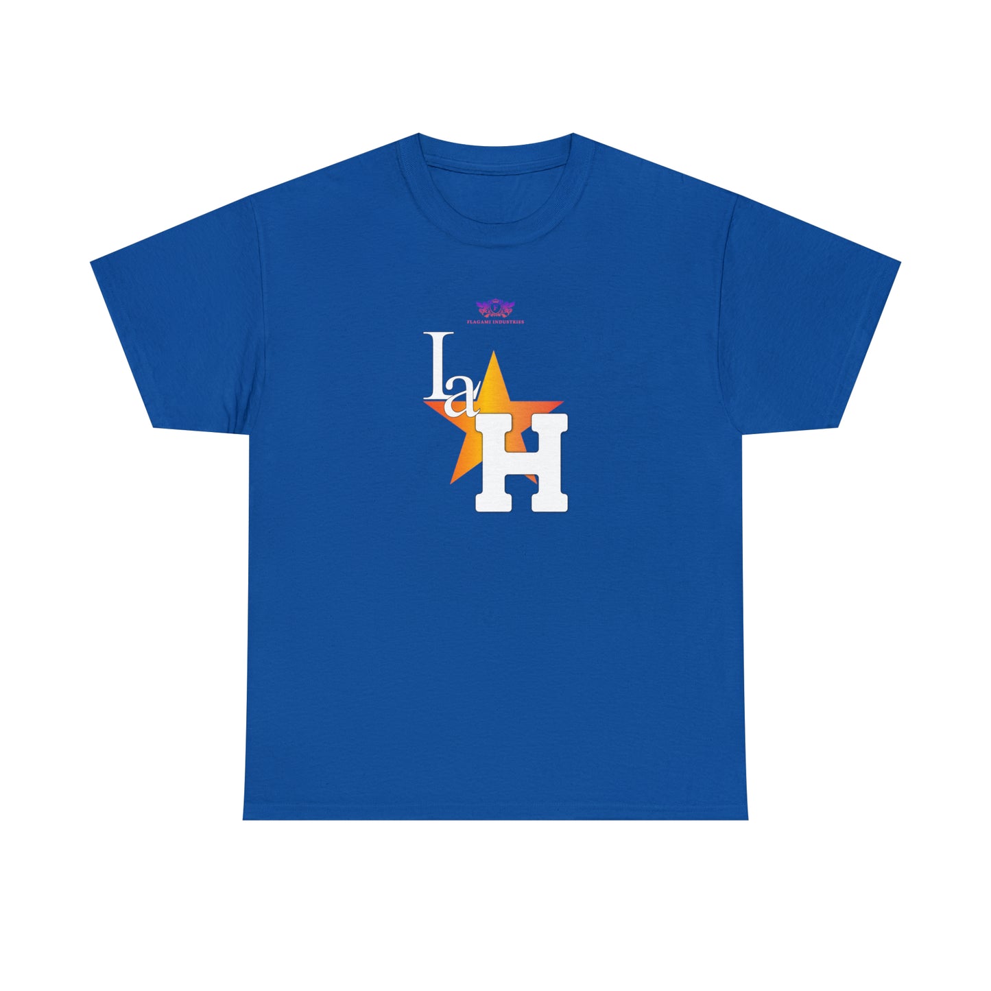 Original "La H" Light Orange Logo T Shirt