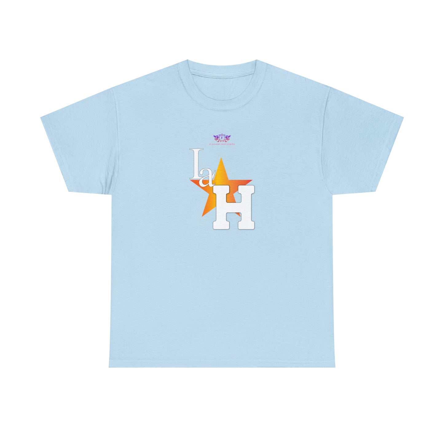 Original "La H" Light Orange Logo T Shirt
