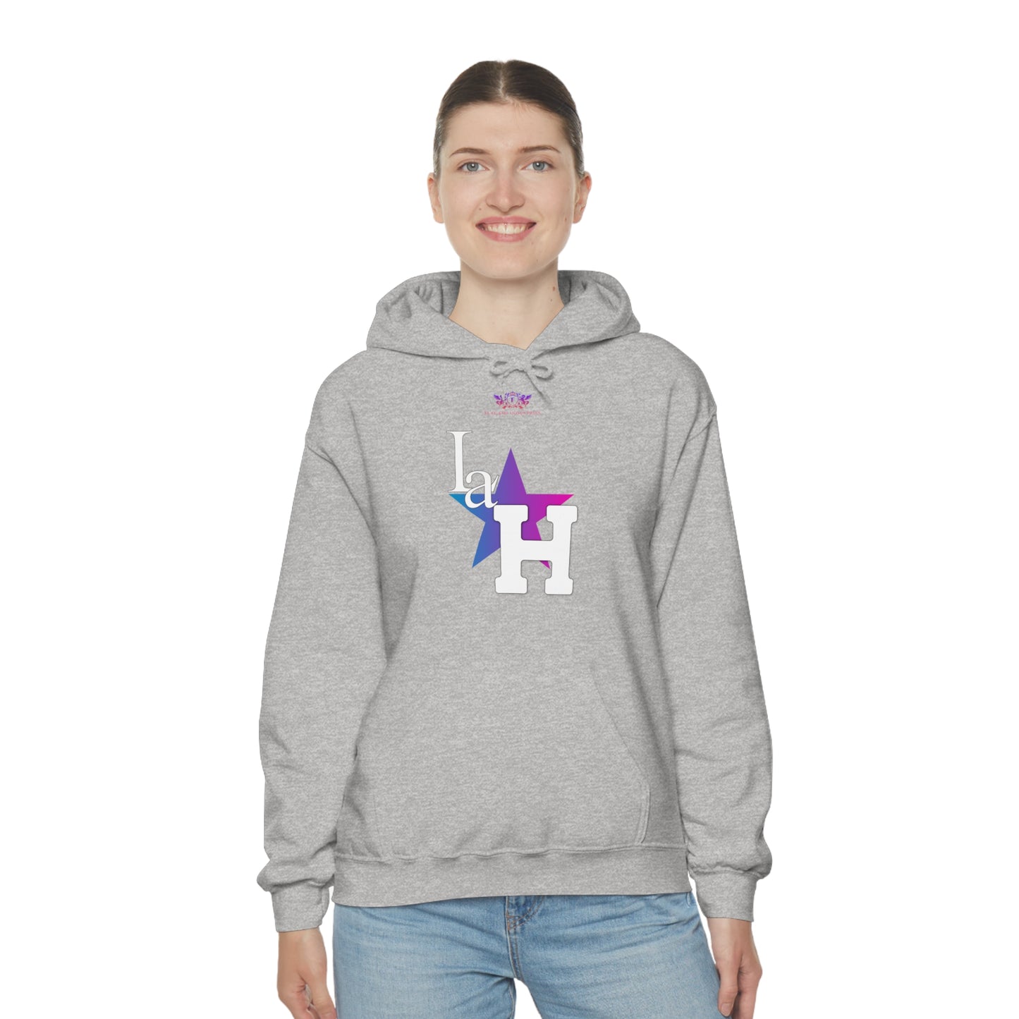 The "La H" Unisex Heavy Blend Hooded Sweatshirt