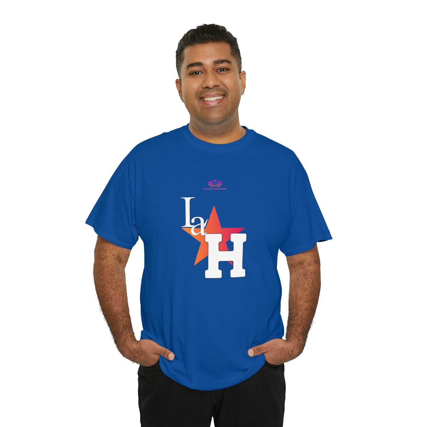 Original "La H" Mandarin Orange Logo T Shirt