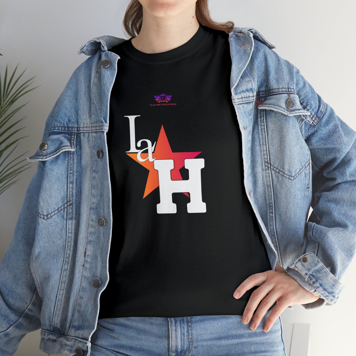 Original "La H" Mandarin Orange Logo T Shirt