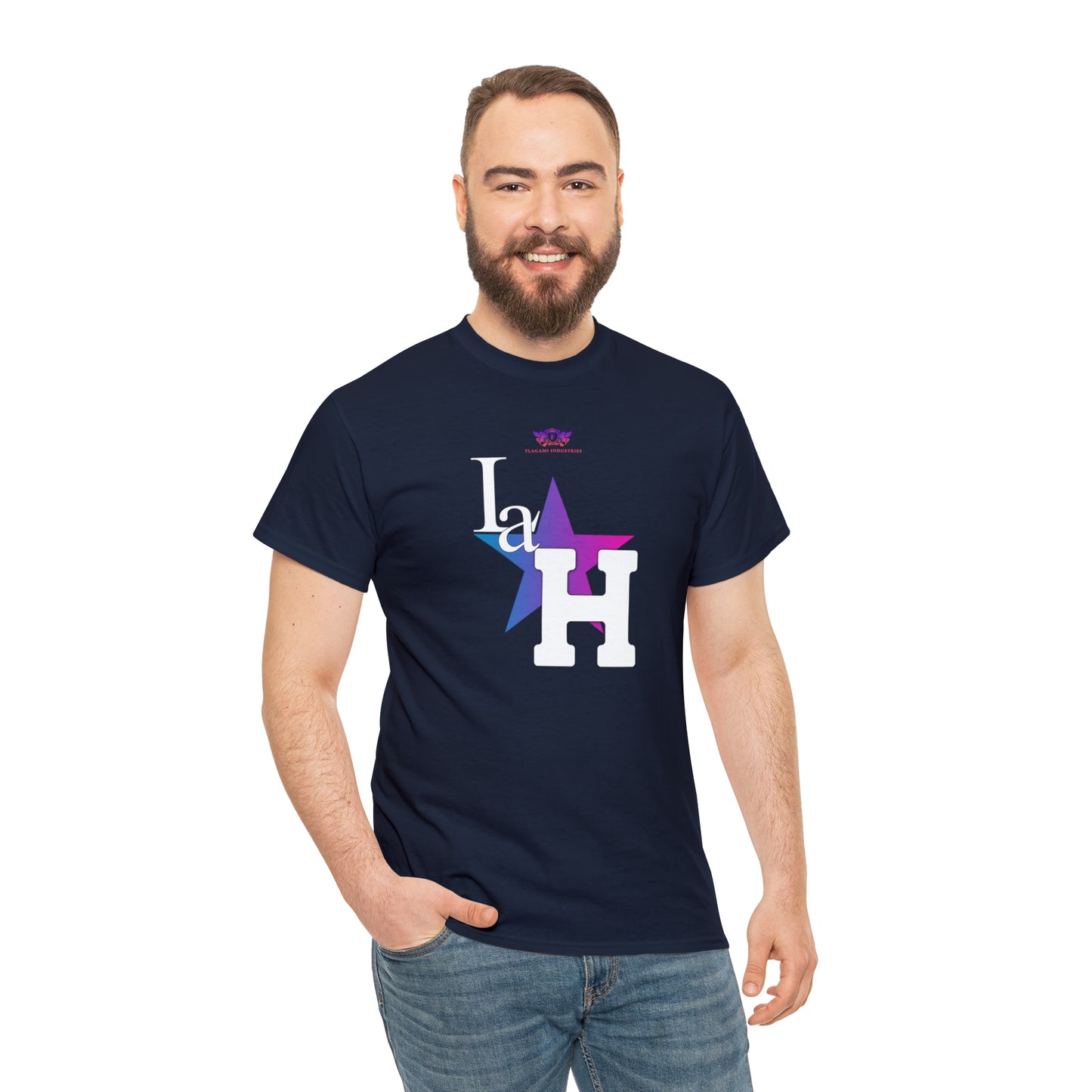 Original "La H" Galaxy Logo T Shirt
