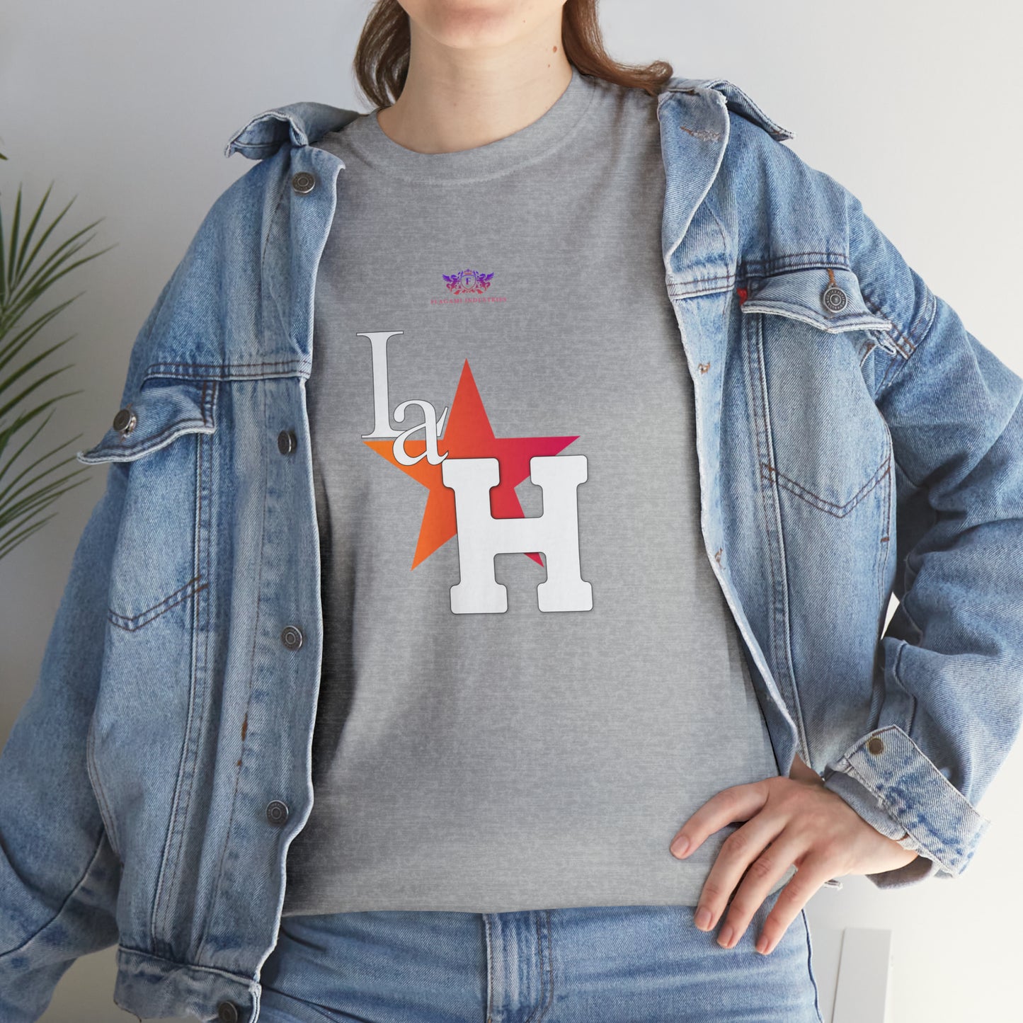 Original "La H" Mandarin Orange Logo T Shirt