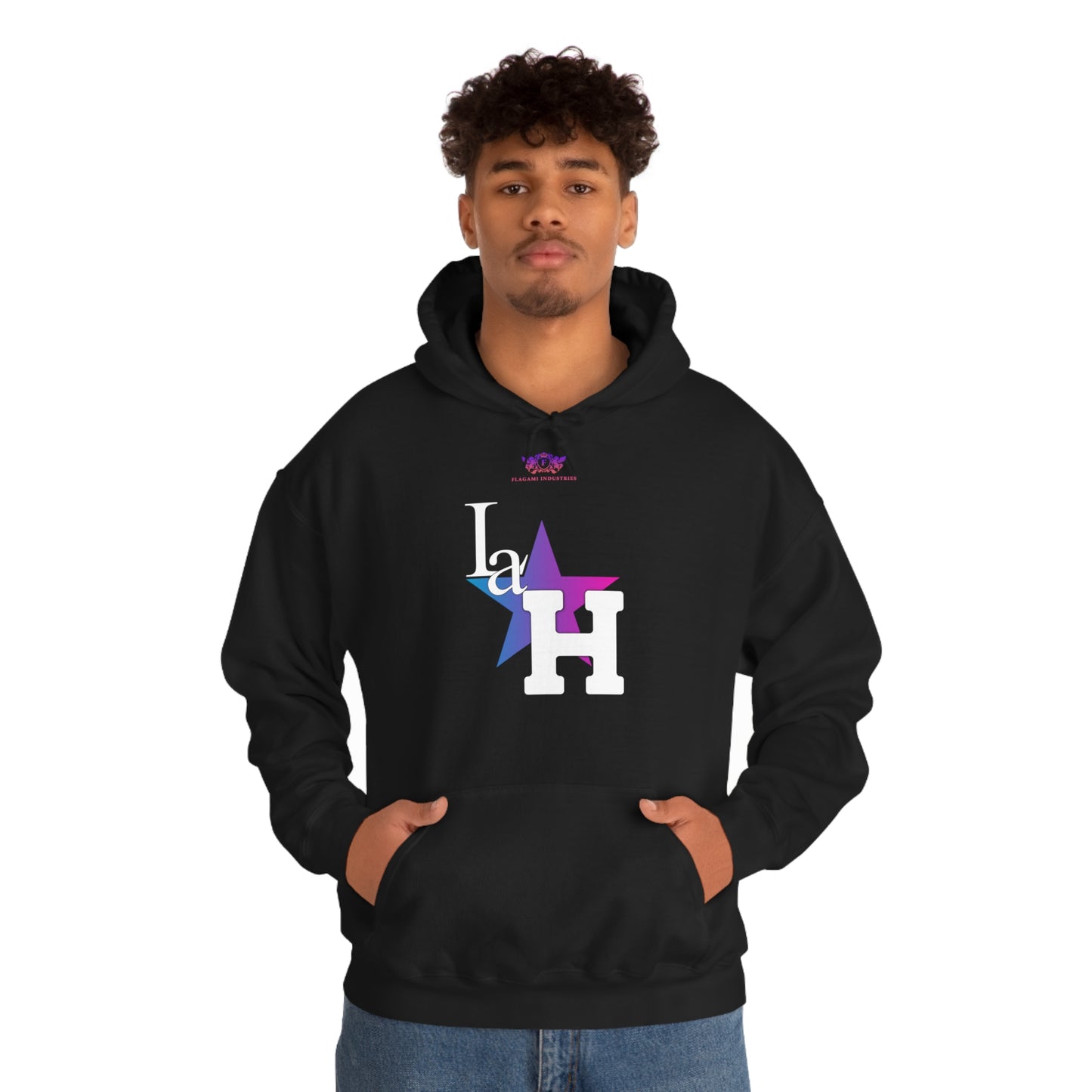The "La H" Unisex Heavy Blend Hooded Sweatshirt