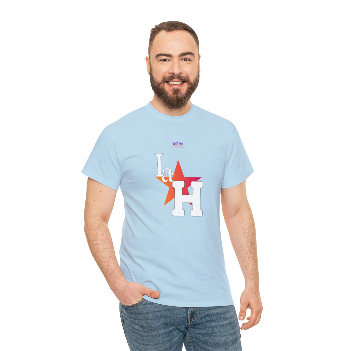 Original "La H" Mandarin Orange Logo T Shirt