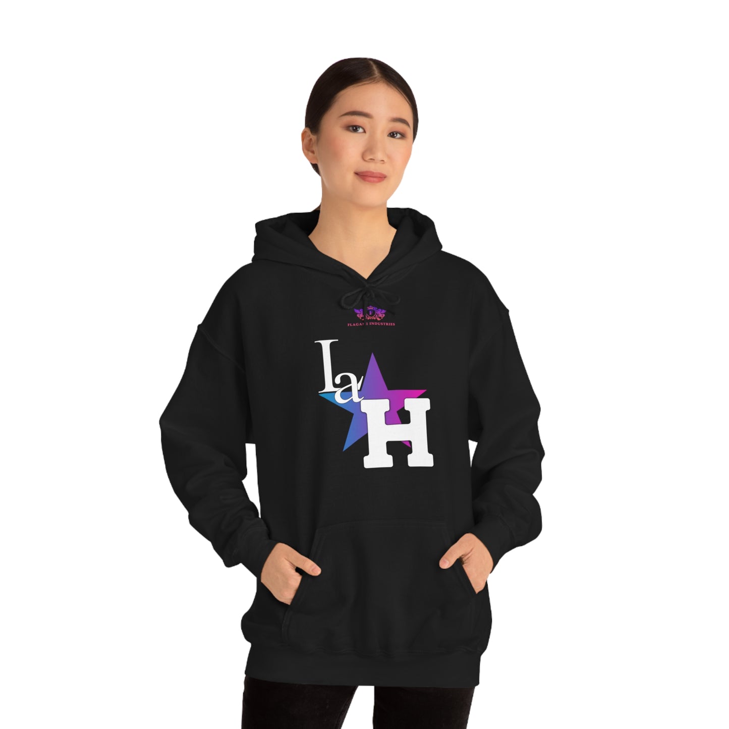 The "La H" Unisex Heavy Blend Hooded Sweatshirt