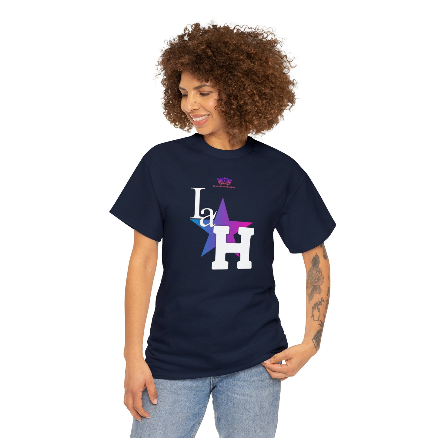 Original "La H" Galaxy Logo T Shirt