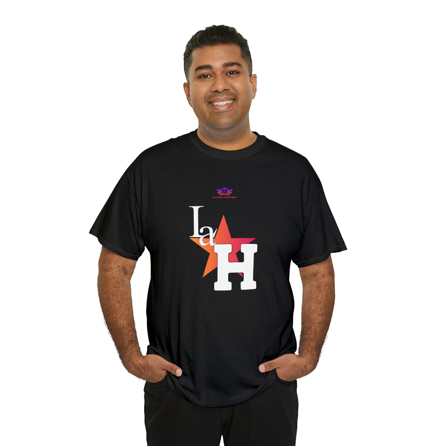 Original "La H" Mandarin Orange Logo T Shirt