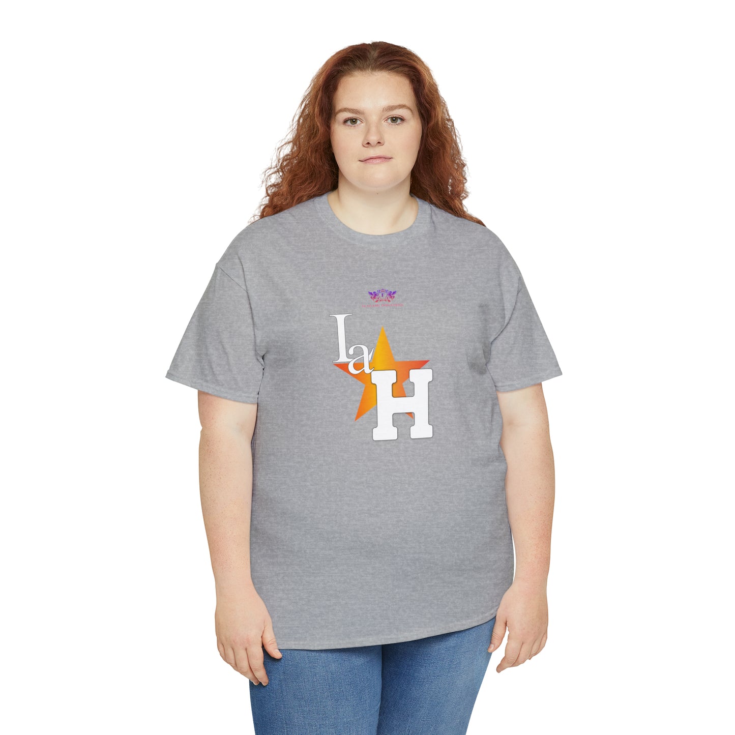 Original "La H" Light Orange Logo T Shirt
