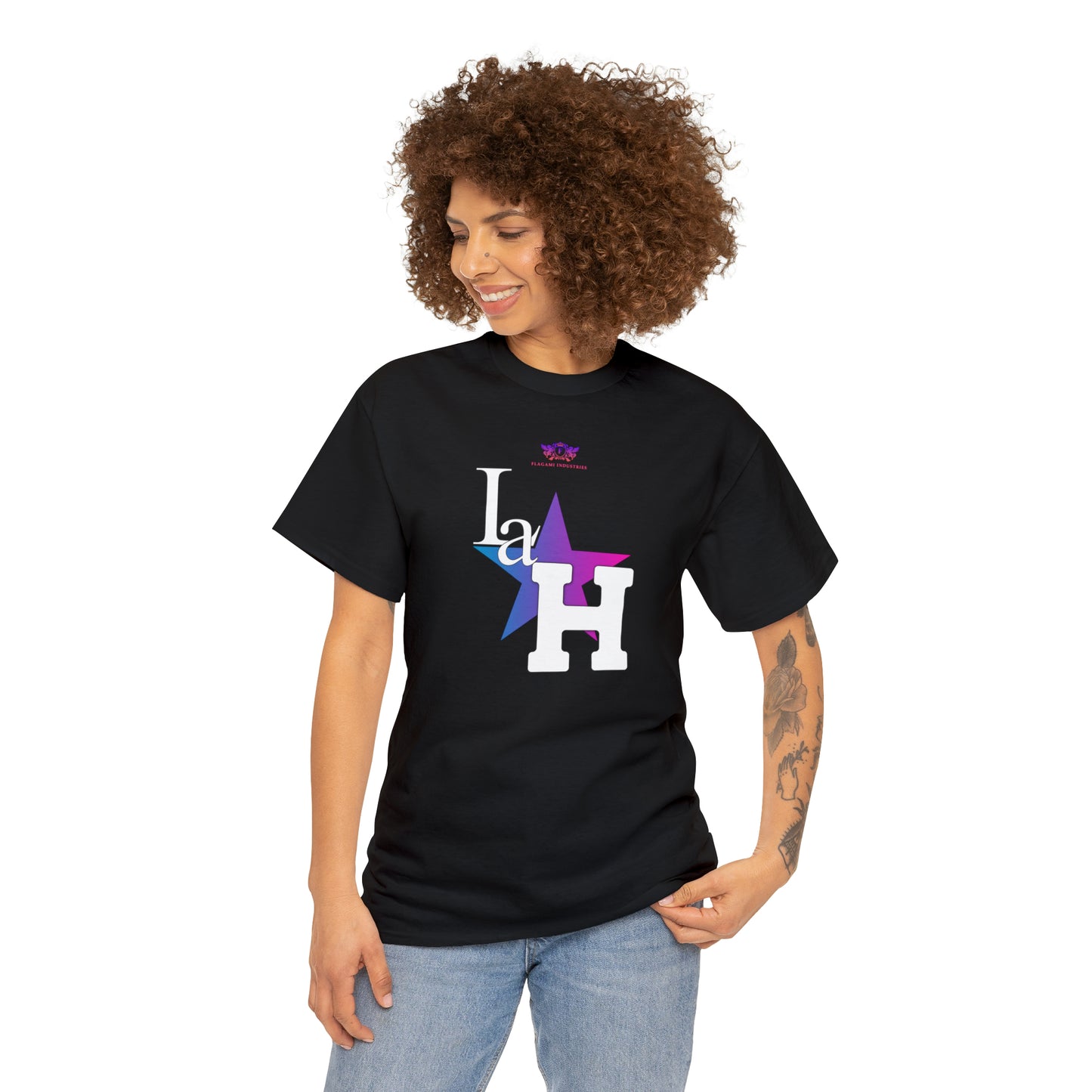 Original "La H" Galaxy Logo T Shirt