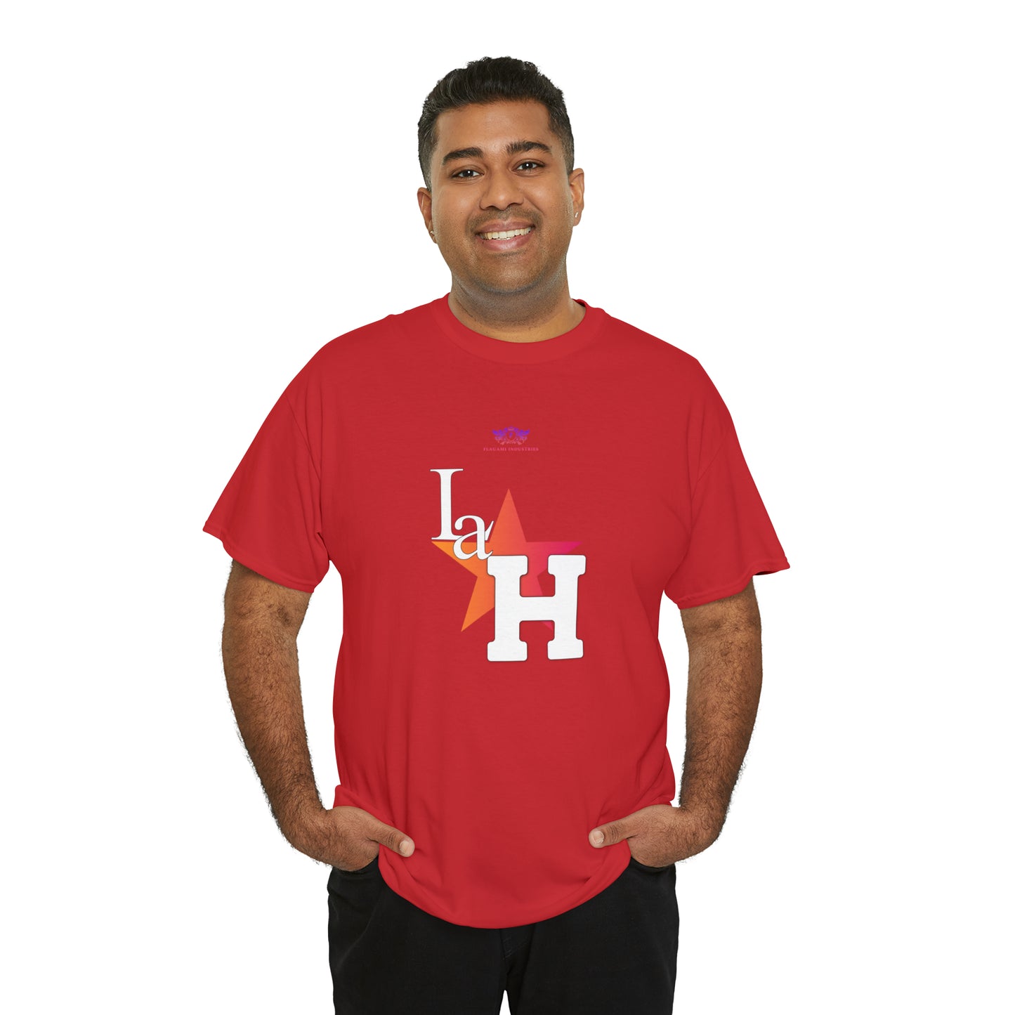 Original "La H" Mandarin Orange Logo T Shirt