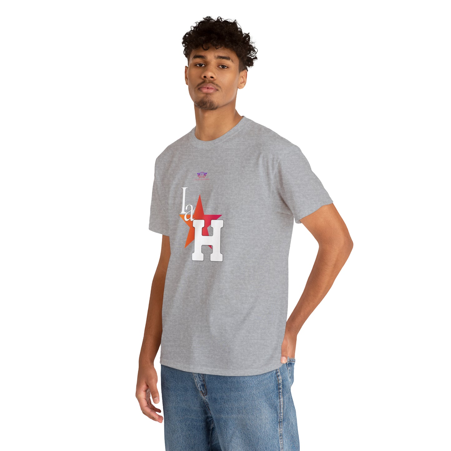 Original "La H" Mandarin Orange Logo T Shirt