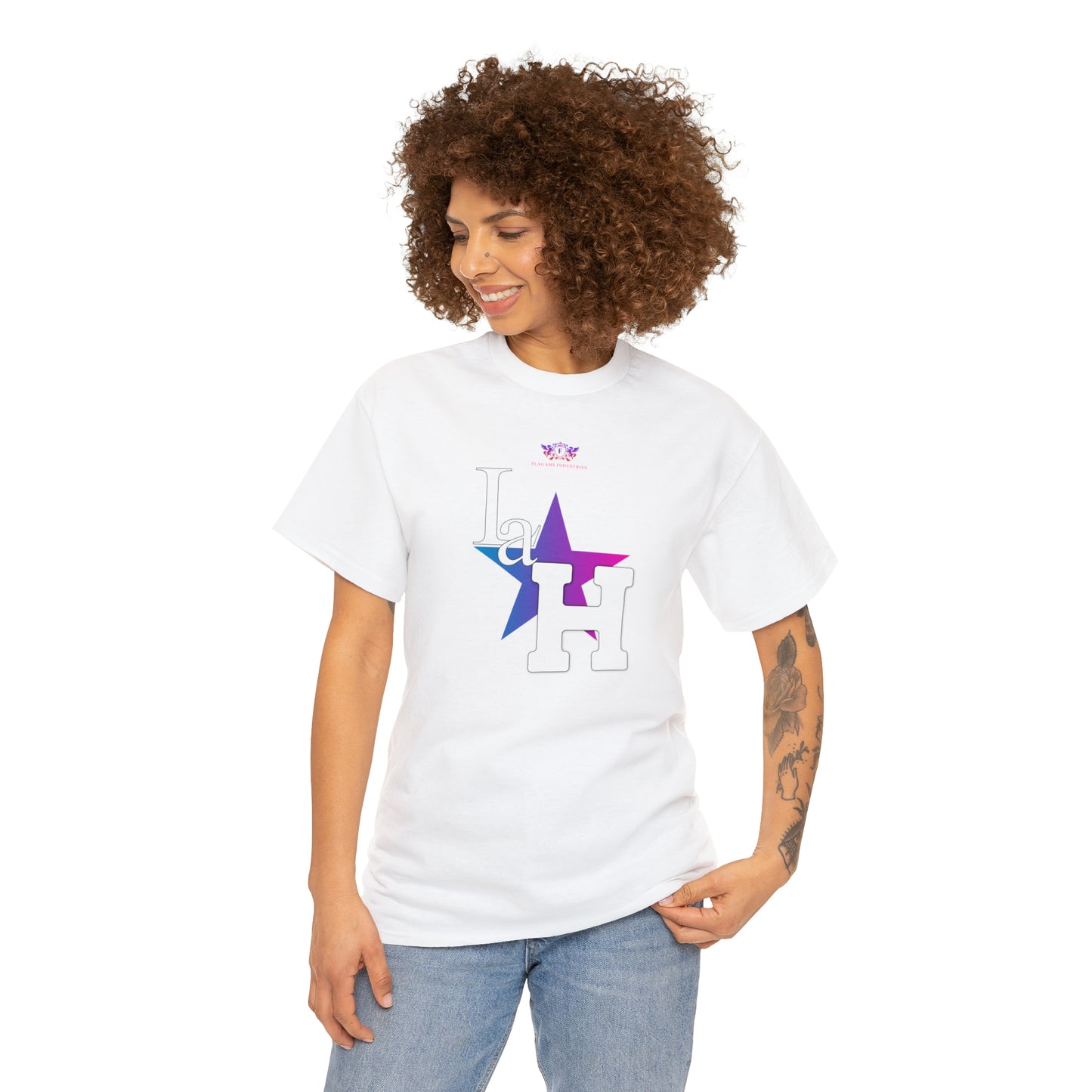 Original "La H" Galaxy Logo T Shirt