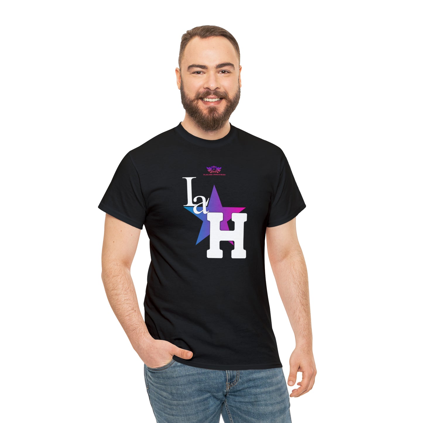 Original "La H" Galaxy Logo T Shirt