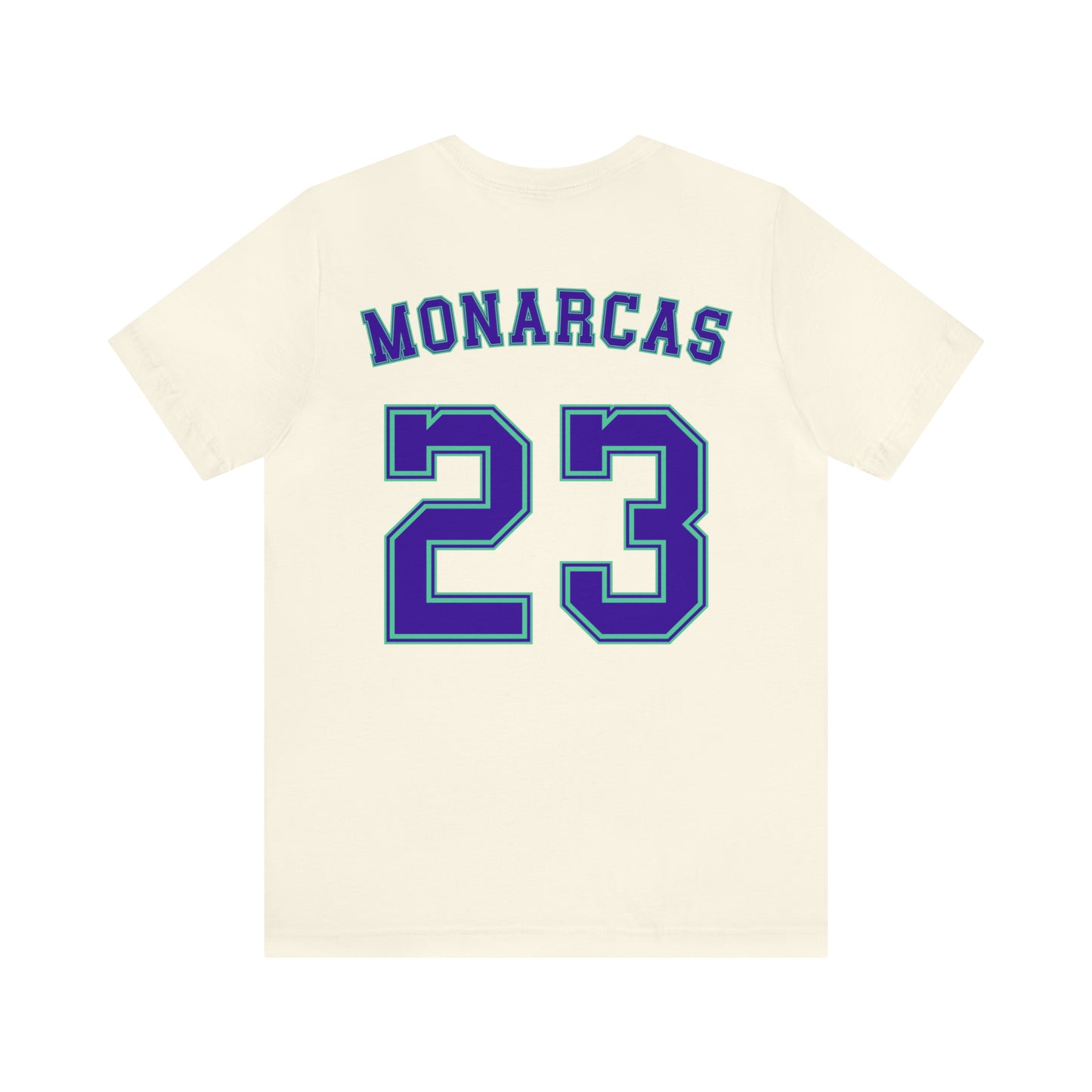 Purple Text Humacao Monarcas Jersey Shirt