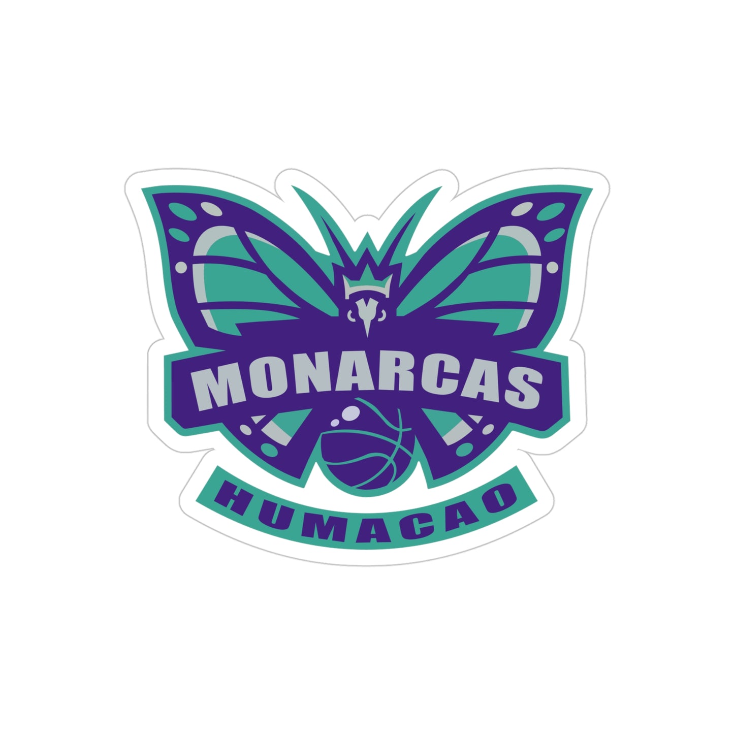 Transparent Monarcas Logo Sticker