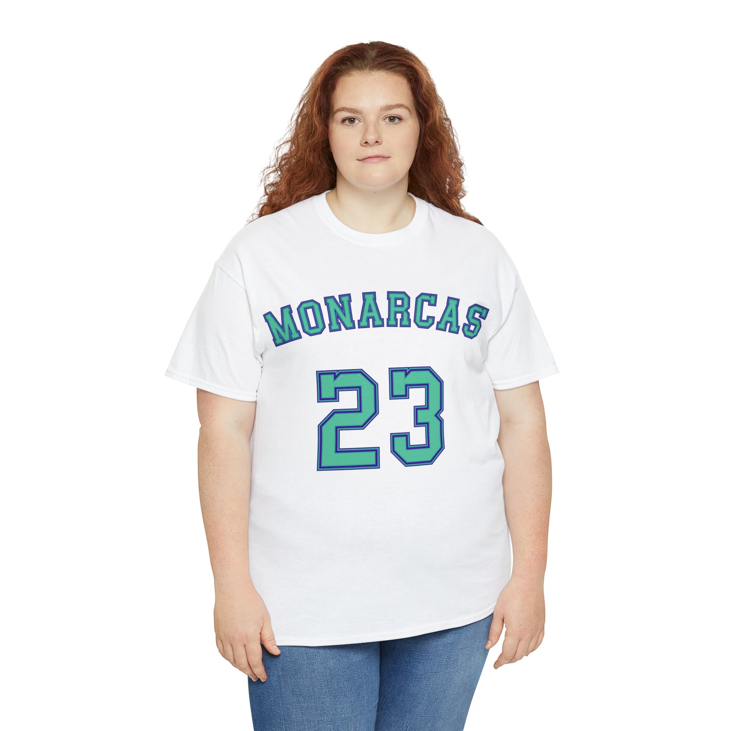 Teal Text Monarcas Humacao Jersey Shirt