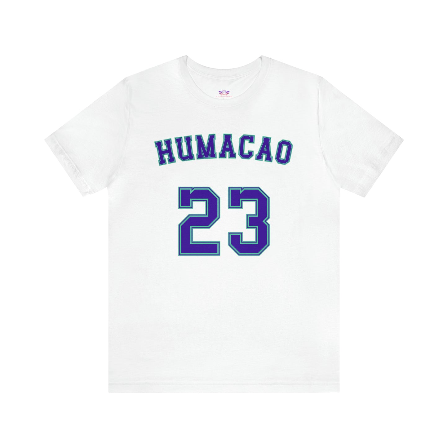 Purple Text Humacao Monarcas Jersey Shirt