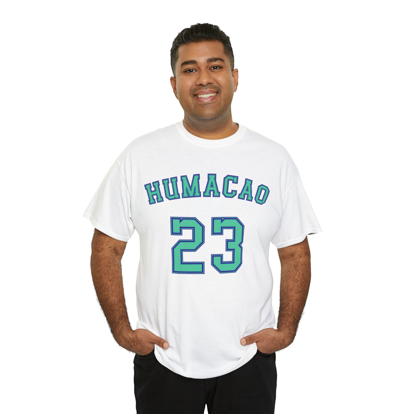 Teal Text Humacao Monarcas Jersey Shirt