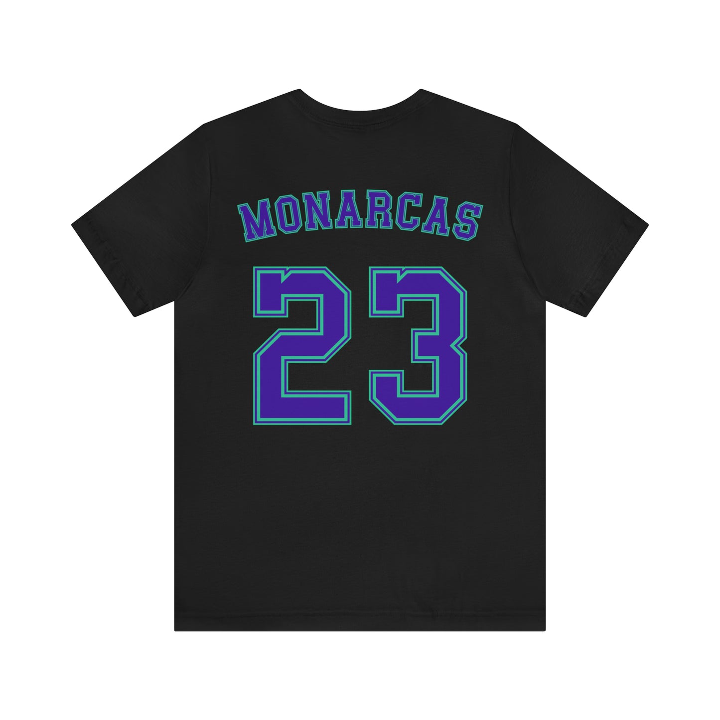 Purple Text Humacao Monarcas Jersey Shirt