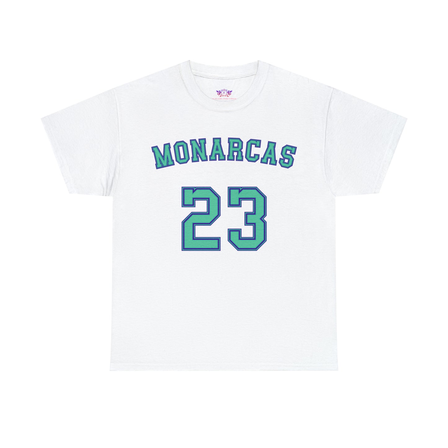 Teal Text Monarcas Humacao Jersey Shirt