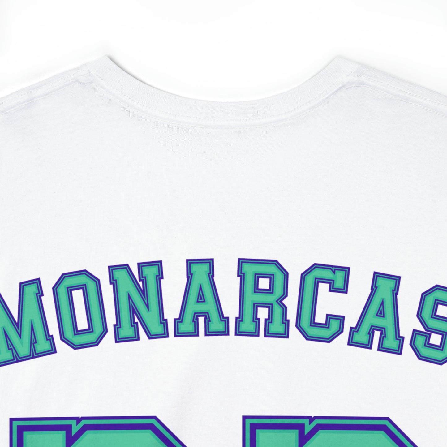 Teal Text Humacao Monarcas Jersey Shirt