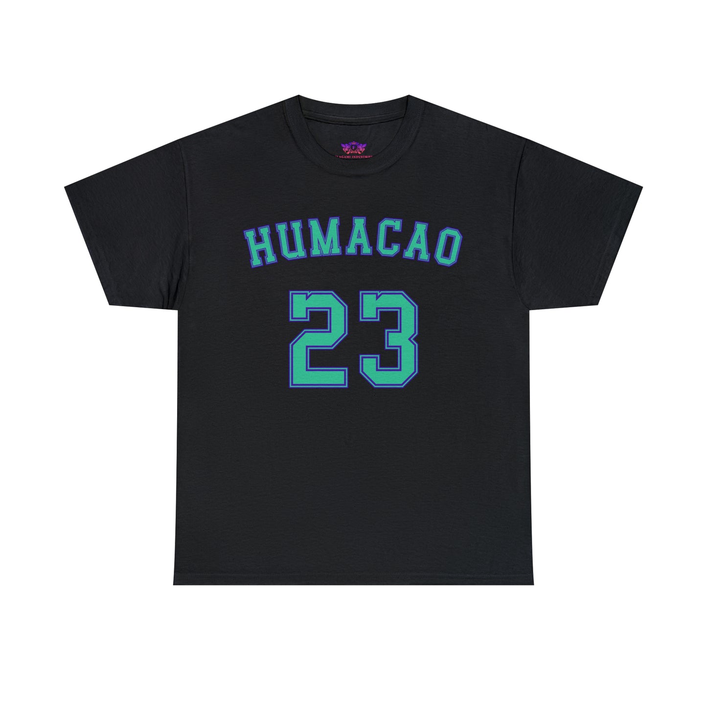 Teal Text Humacao Monarcas Jersey Shirt