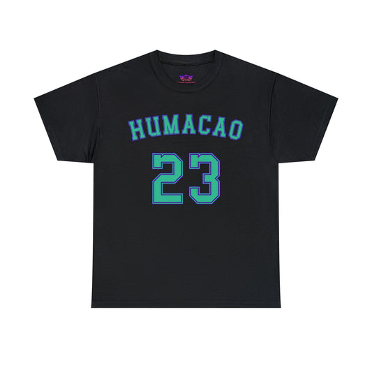 Teal Text Humacao Monarcas Jersey Shirt