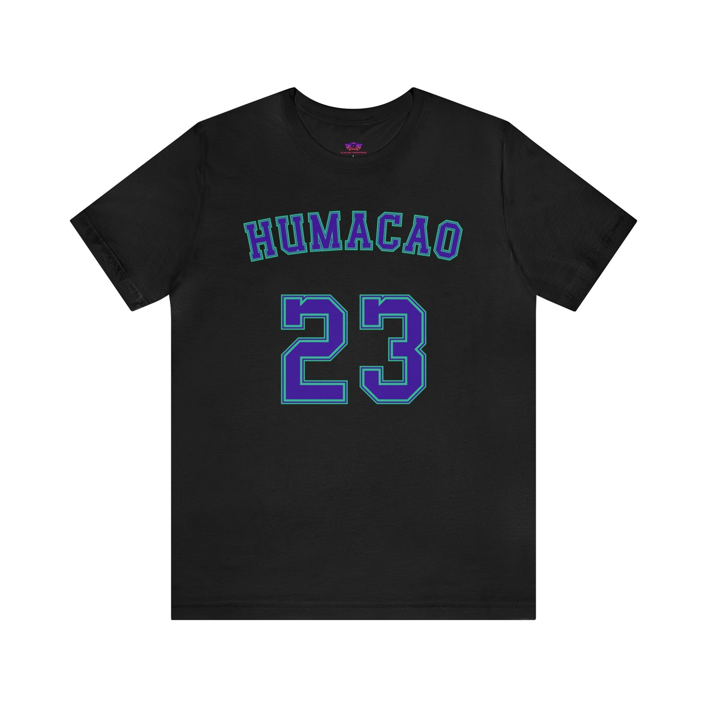 Purple Text Humacao Monarcas Jersey Shirt