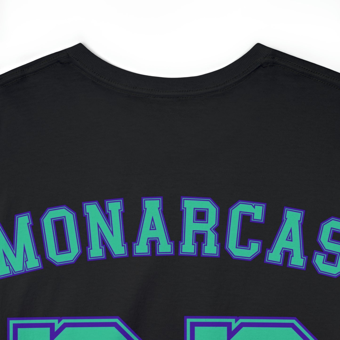 Teal Text Humacao Monarcas Jersey Shirt