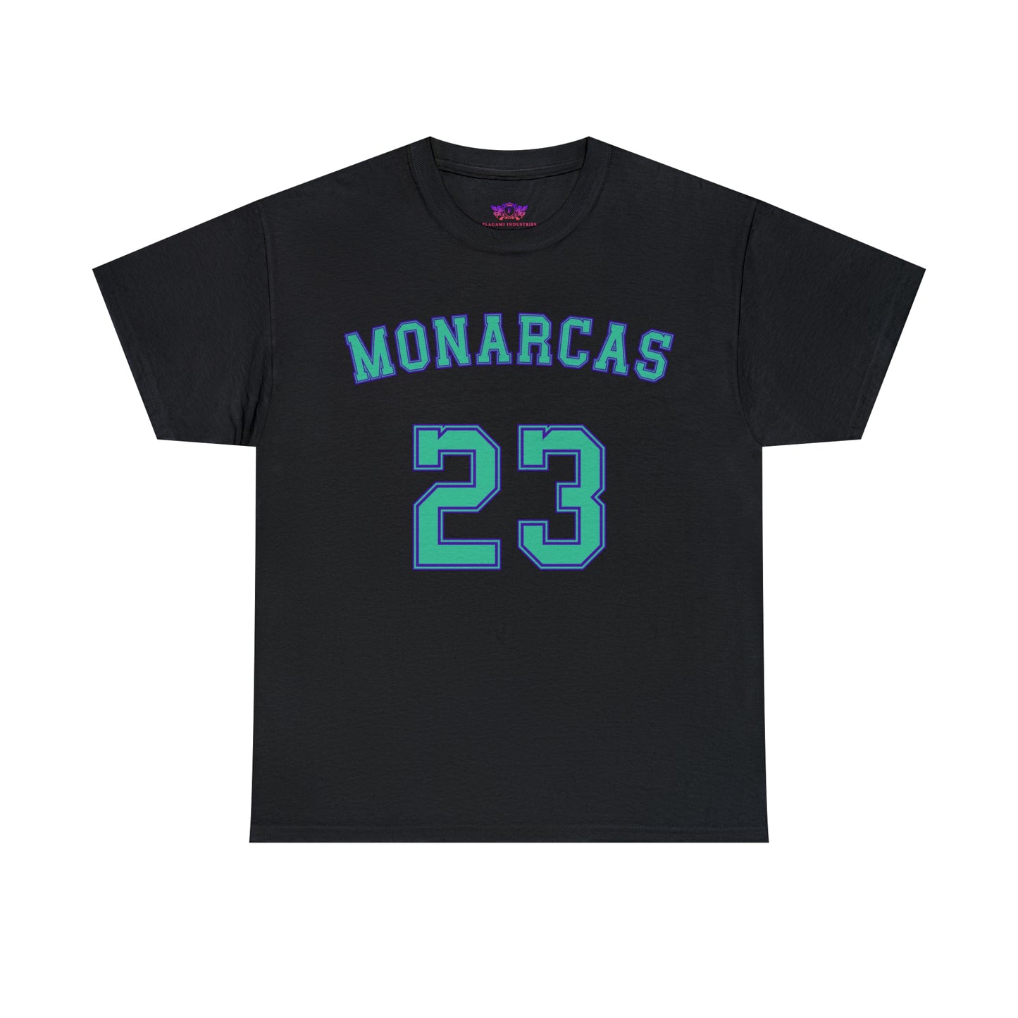 Teal Text Monarcas Humacao Jersey Shirt