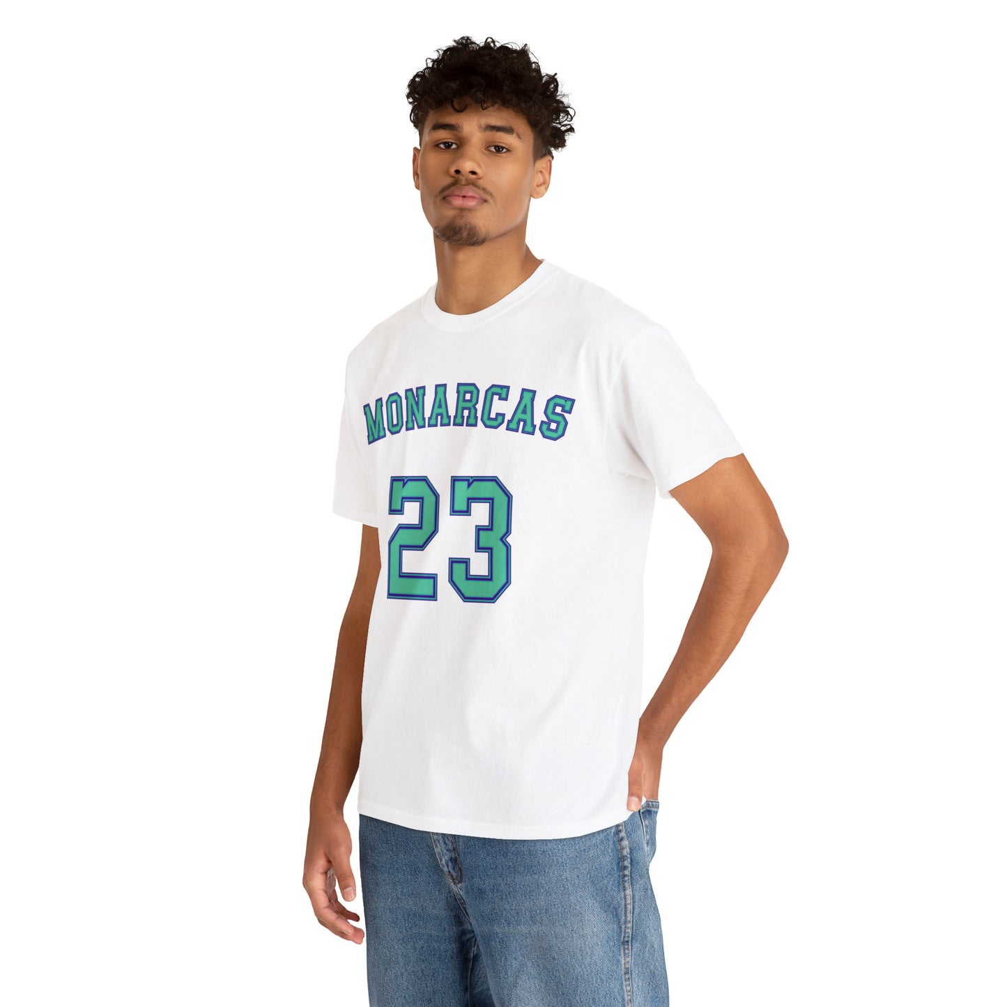 Teal Text Monarcas Humacao Jersey Shirt