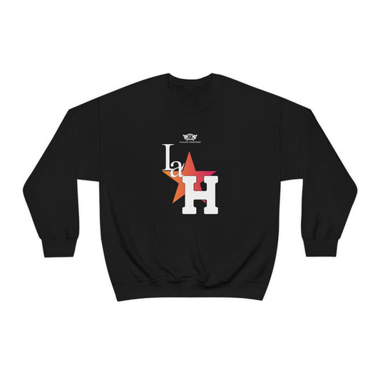 The "La H" Unisex Heavy Blend Crewneck Sweatshirt